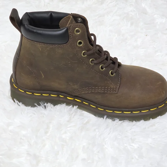 Doc Dr Martens 939 Ben Boot Brown Leather Crazy Horse sz 6M US - Picture 4 of 10